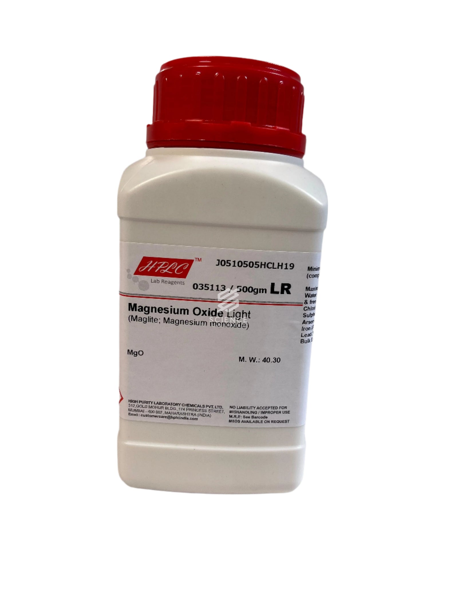 Magnesium Oxide Light