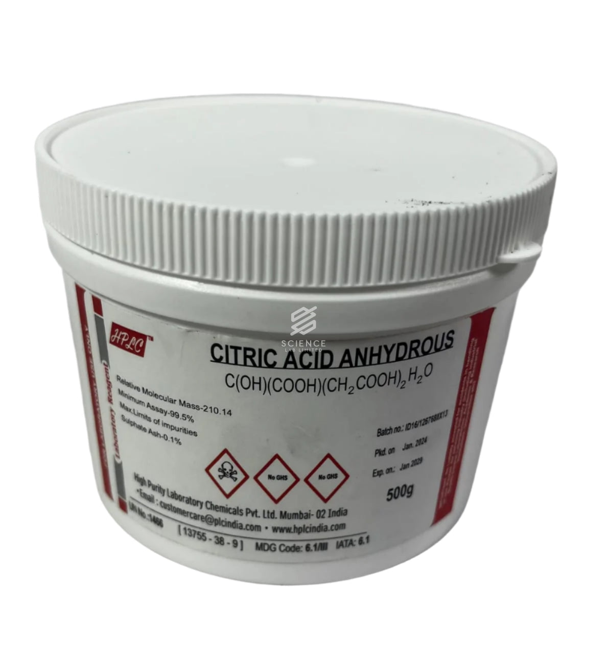 Citric Acid Anhydrous