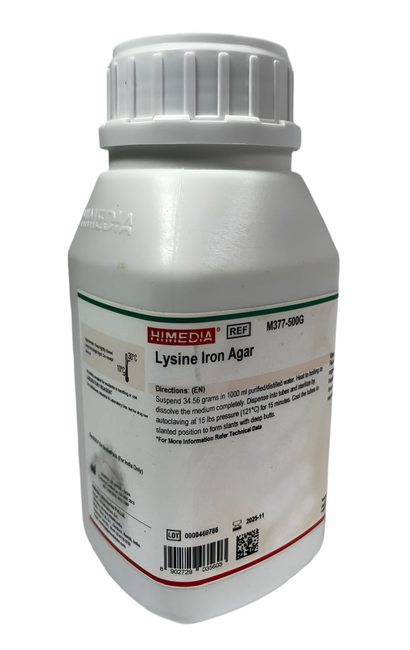 Lysine Iron Agar