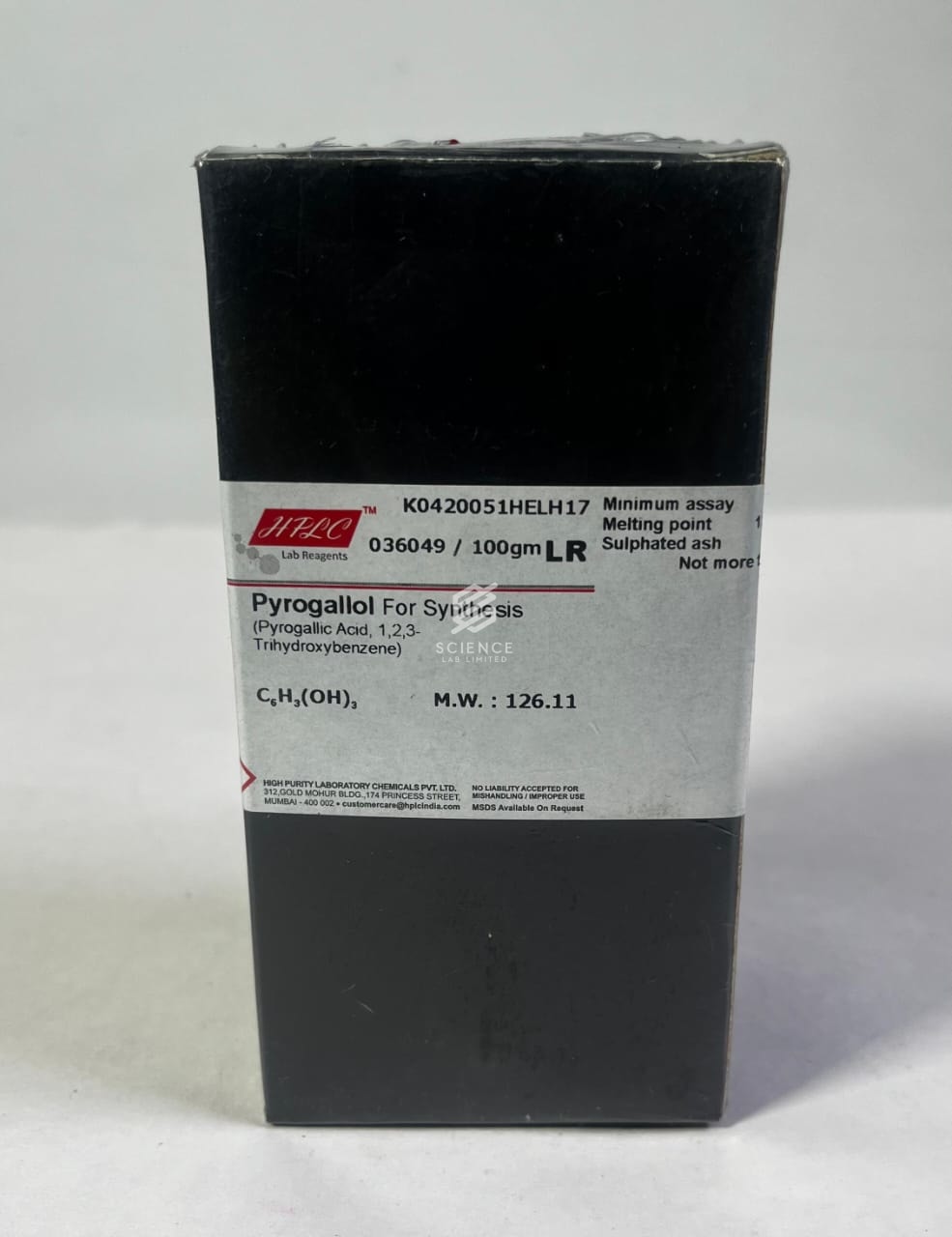 Pyrogallol Crystal