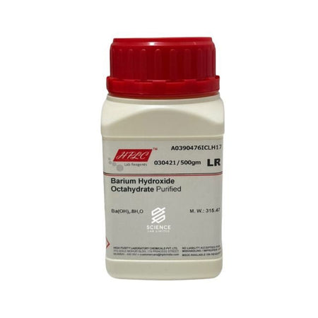 Barium Hydroxide Octahydrate - Sciencelab limitedchemicals