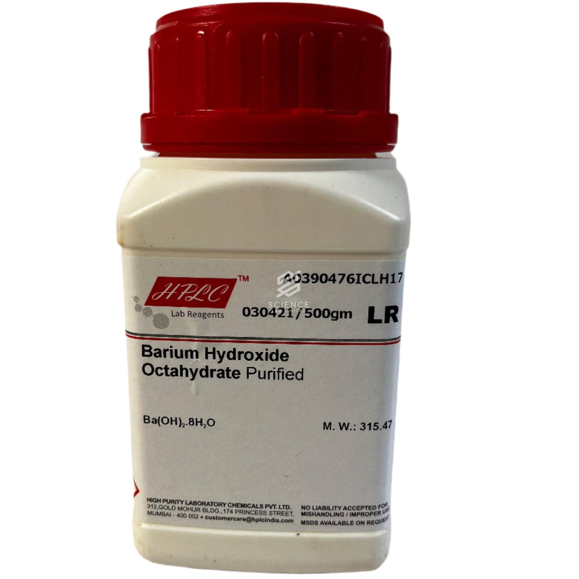 Barium Hydroxide Octahydrate