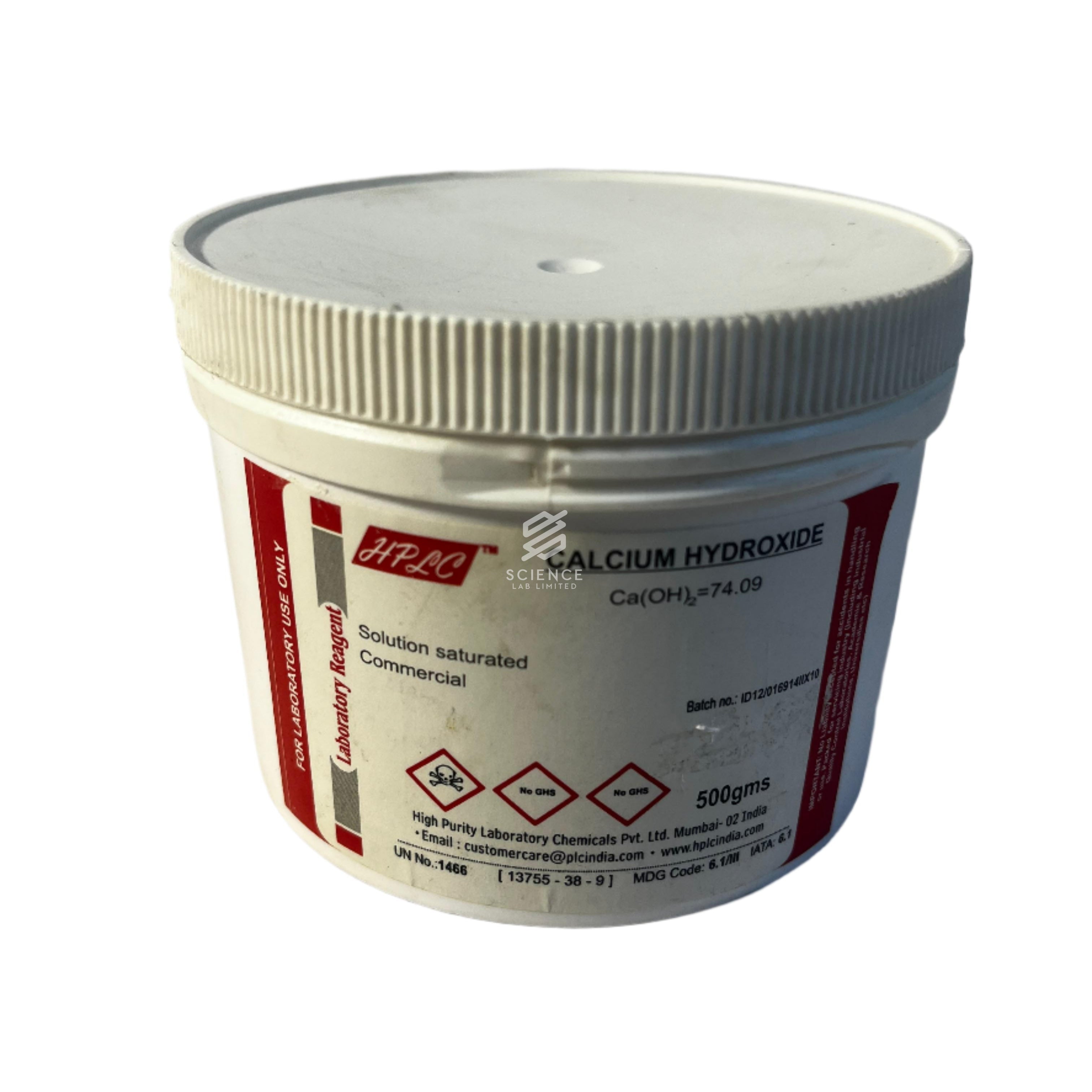 Calcium Hydroxide - Sciencelab limited chemicals