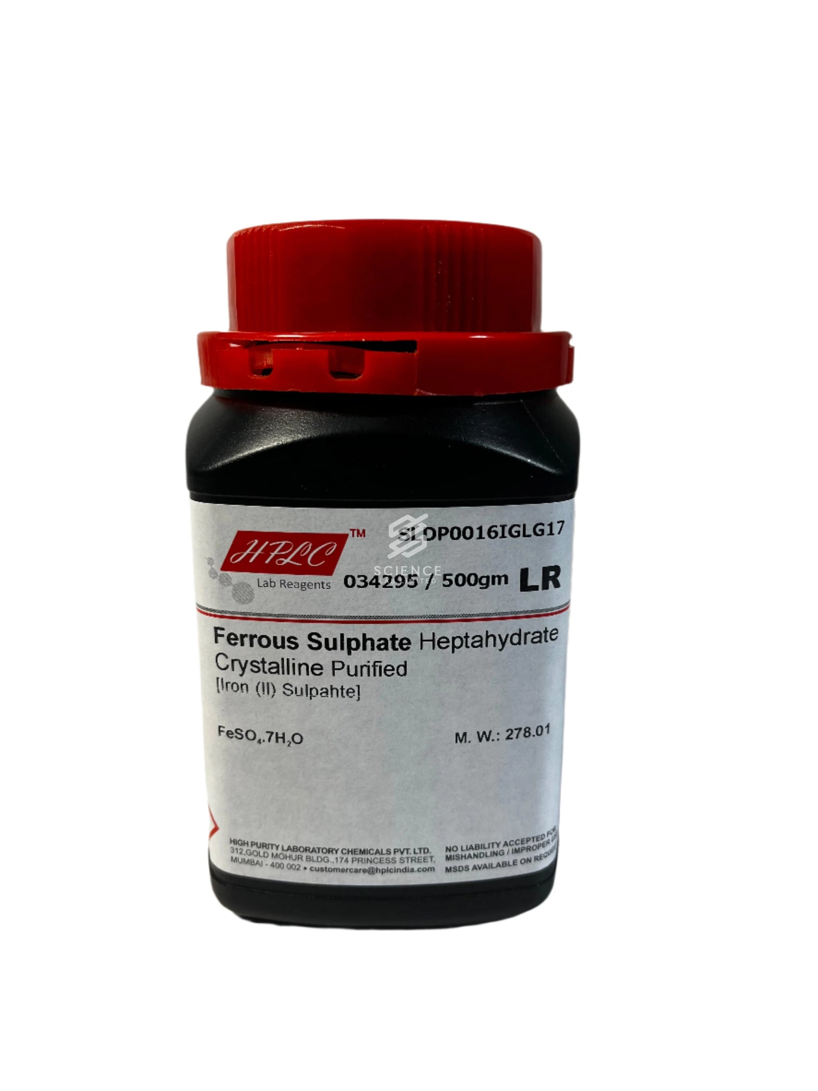 Ferrous Sulphate Heptahydrate