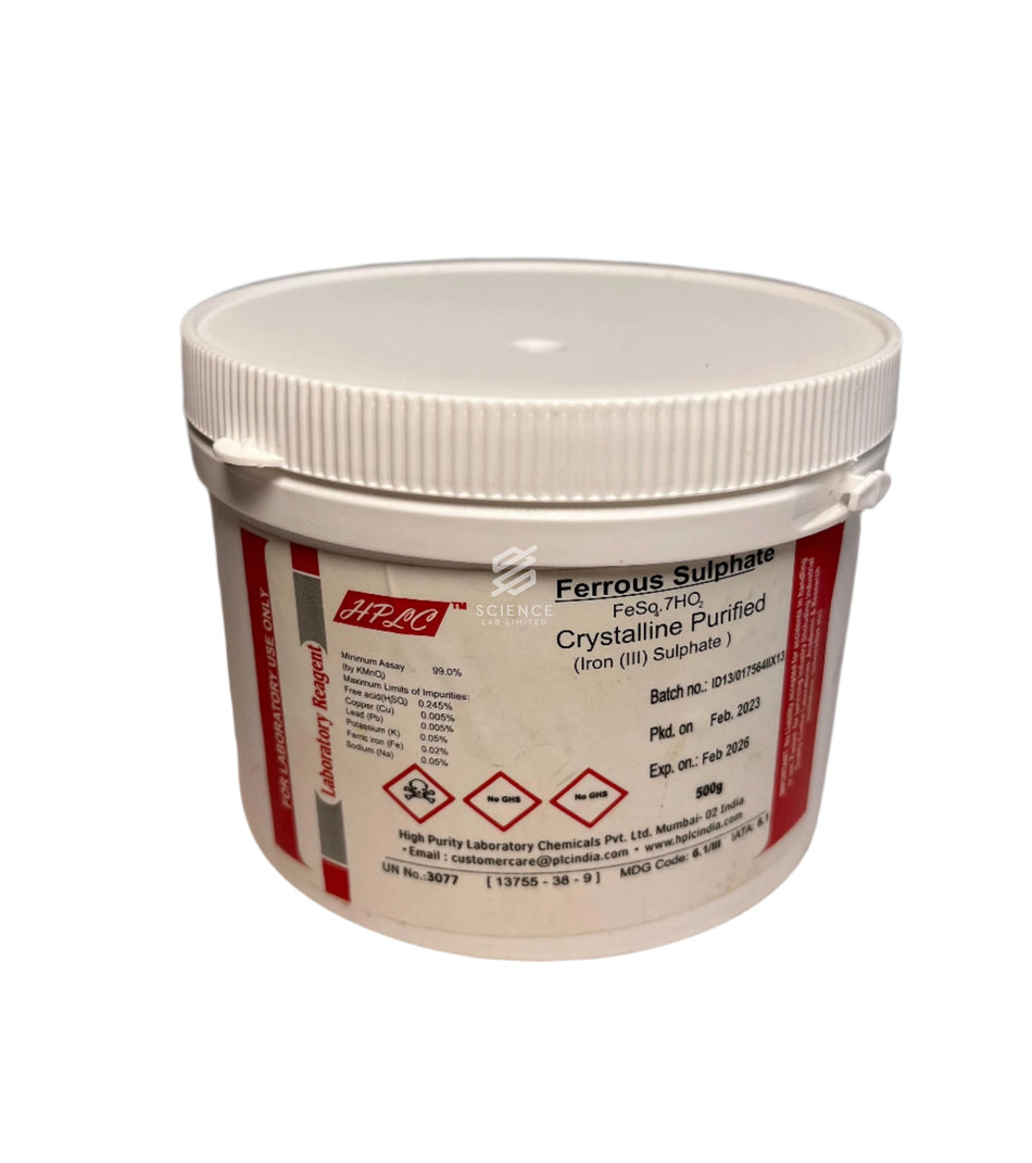 Ferrous Sulphate - Sciencelab limited chemicals
