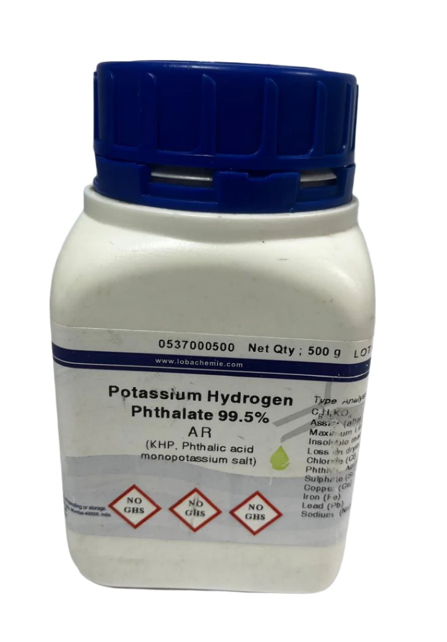 Potassium Hydrogen Phthalate - Sciencelab limited chemicals